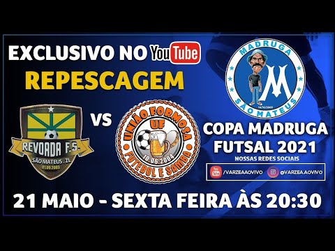 Revoada FS x União Formosa FS - Repescagem - Copa Madruga 2021