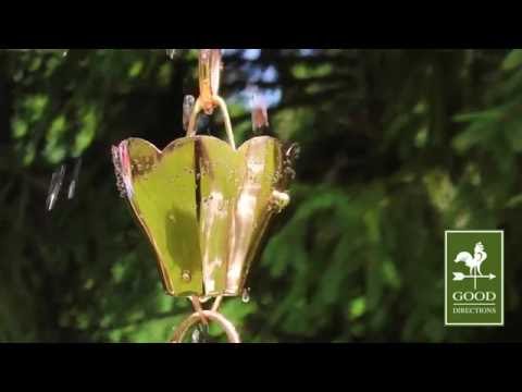 Crocus Rain Chain By Good Directions Video