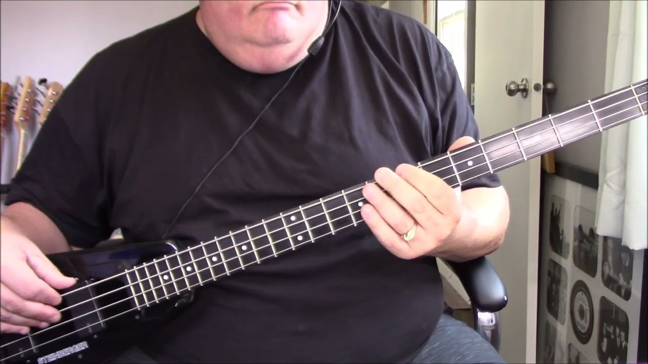 Eight Seconds Kiss You, When It's Dangerous Bass Cover With Notes & Tablature