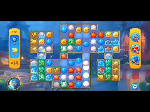 Fishdom 5715 Level - NO 💣🧨💥