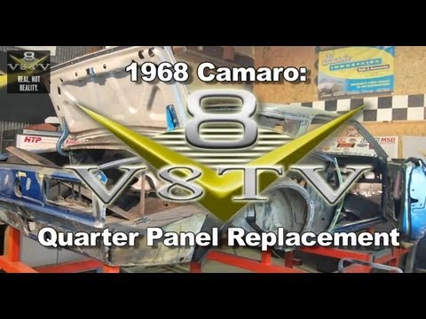 1968 Chevrolet Camaro Quarter Panel Replacement Video V8TV