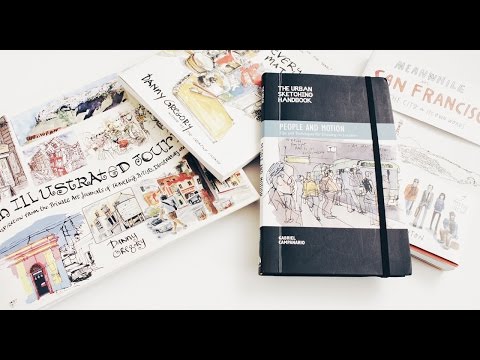 My 4 Favorite Urban Sketch Books | Ch▲r ▼illen▲