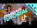 RENEGADE TIK TOK TUTORIAL CHARLI D AMELIO VERSION DC JALAIAH HARMON