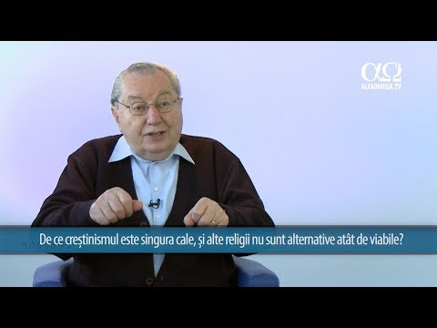 Este crestinismul singura cale spre Dumnezeu, sau sunt si alte religii? Raspunde pastorul Iosif Ton