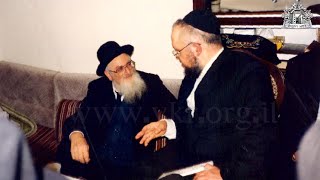 מרן שליט"א בסיפורים והנהגות על מרן הראשל"צ הרב מרדכי אליהו זצוק”ל