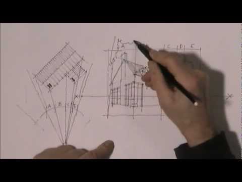 kleines Haus, Lageplan und Perspektive