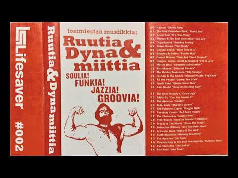 Tosimiesten Musiikkia: Ruutia & Dynamiittia (Lifesaver 002) Deep Funk Mixtape, Early 2000's