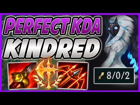 FLAWLESS KINDRED RAMPAGE! HOW TO DOMINATE AND SOLO HARD CARRY YOUR GAMES EASILY! - League Of Legends
