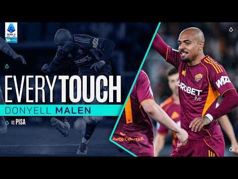 EVERY TOUCH by Donyell Malen | Roma-Pisa | Serie A 2025/26