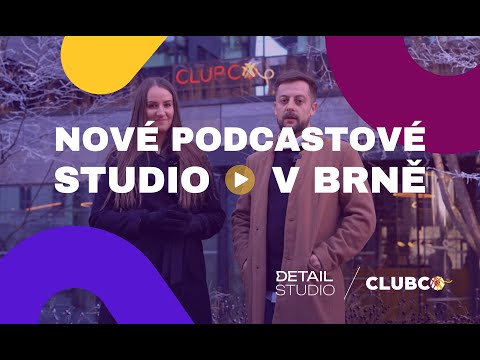 Rozjeď s námi Clubco & Detail podcast studio