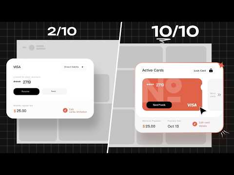Redesigning a Finance Dashboard UI from SCRATCH (ft. Dribbble)