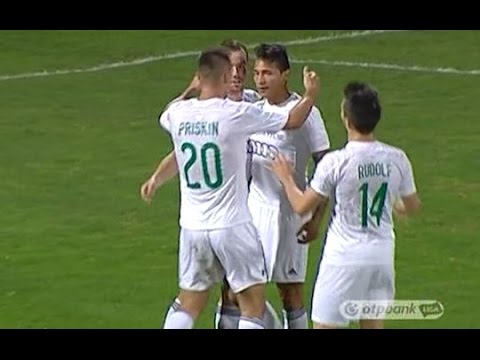 Leandro Martinez első gólja a PMFC-Matias - Győri ETO FC mérkőzésen