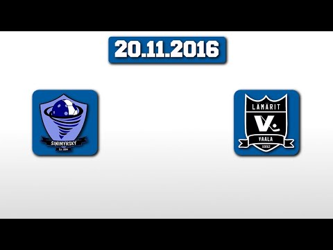 Sinimyrsky - Lämärit, 20.11.2016