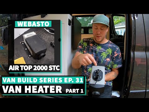 How to Install a Webasto Heater for Van Life, Part 1 //Ep. 31 DIY VAN BUILD