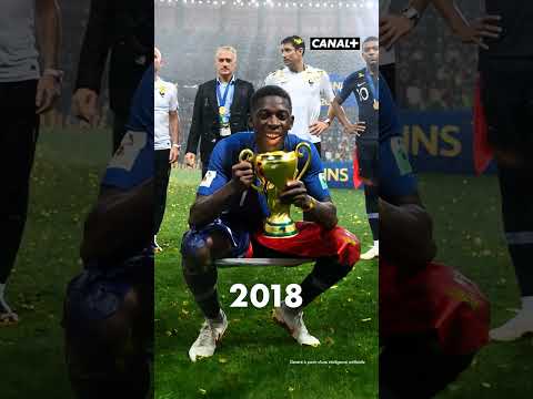 L'évolution d'Ousmane Dembélé 🏆 #psg #ucl #footballshorts #dembele