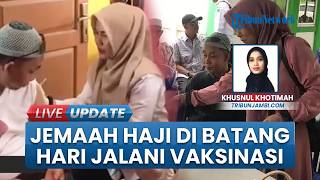 Antusiasme para Jemaah Haji di Batang Hari, Jalani Pemeriksaan Kesehatan dan Vaksin di Puskesmas