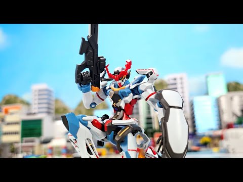 HG GQuuuuuuX Stop Motion Build A Model kit Look like Evangelion ガンダムジークアクス
