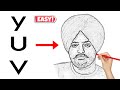 YUV Turns Into Sidhu Moose Wala Drawing