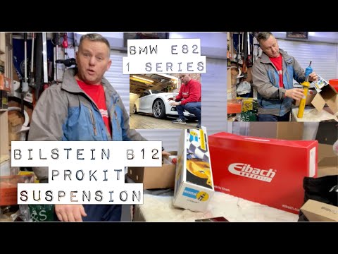 Fitting Bilstein B12 Suspension Kit On The BMW E82 Front (part2)