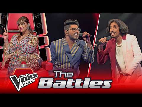 Manuja & Manu | Adarema Geethayak (ආදරේම ගීතයක් ) | The Battles | The Voice Sri Lanka