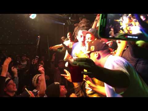 B.G. Knocc Out Live on Stage in Neuss Germany performing Real Muthaphukkin G's of Eazy-E