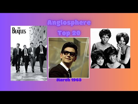 Anglosphere Top 20 March 1963