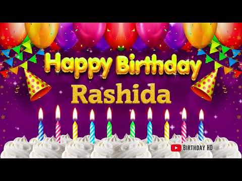 Rashida Happy birthday To You - Happy Birthday song name Rashida 🎁