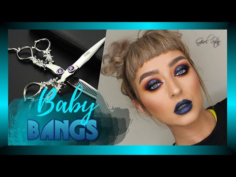 How to Cut BABY BANGS 2020 ✂️ How to Cut Baby Bangs at...