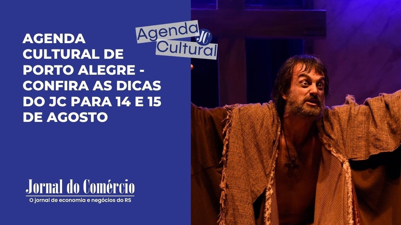 Confira a agenda cultural do JC para o final de semana de 14 e 15 de agosto