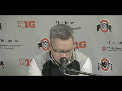 Chris Holtmann reflects on Ohio State's 73-68 loss to Illinois