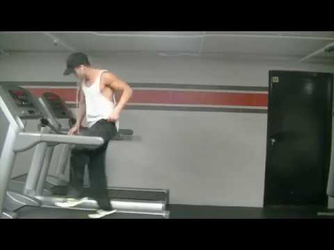 Uptown Funk Treadmill Dance