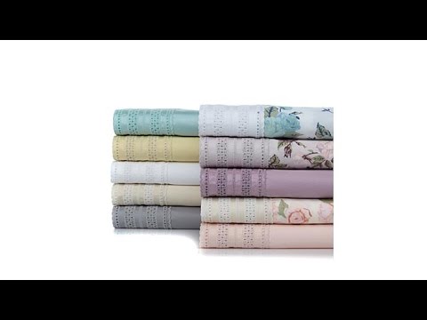 Cottage Collection 650TC Eyelet CottonRich Sheet Set