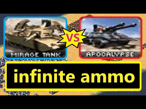 Infinite ammo - Mirage vs Apocalypse - Red Alert 2