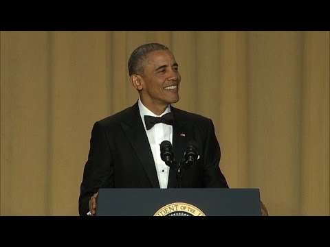 Donald Trump Jr. Reacts to President Obama's Jokes About His Dad