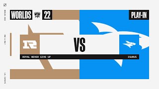 Worlds 2022 - Playin - D3 - RNG vs ISG
