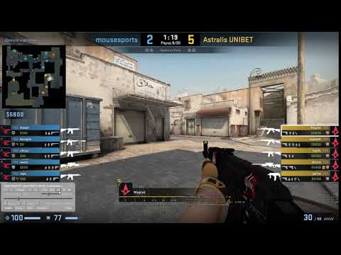 Smoke mid// Magisk POV Astralis-vs-mousesports [de_dust2]
