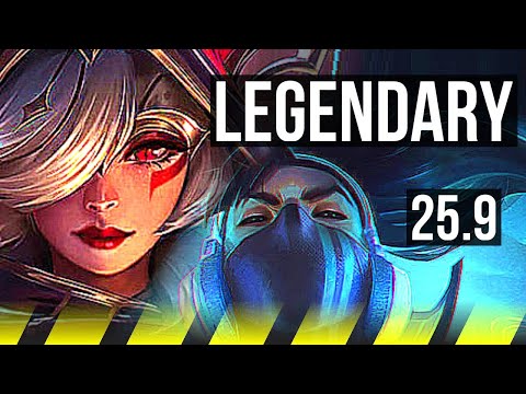 XAYAH & Elise vs YASUO & Nami (ADC) | 17/1/11, Legendary | EUW Master | 25.9