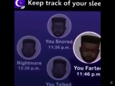 Keep track of your sleep meme