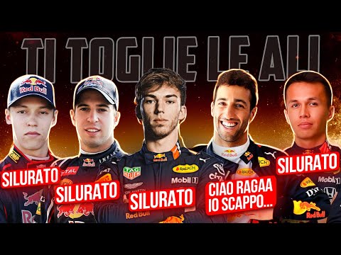 Tutti i Piloti SILURATI dalla Red Bull F1