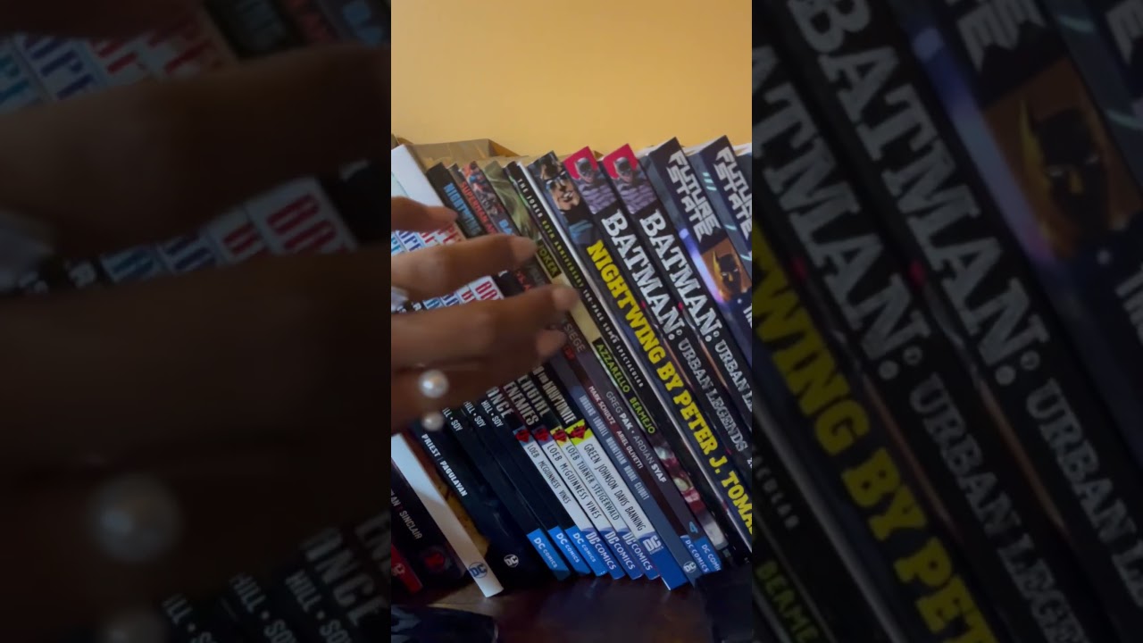Part 1 of my dad’s comic book collection 🤓 #asmrsounds #whispering
