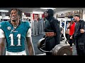 SUPER BOWL CHAMP AJ BROWN TRAINS THE MOST DANGEROUS GYM IN AMERICA