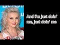 perrie edwards solos on DNA with lyrics 