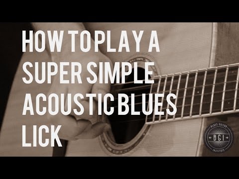 Short and Sweet Blues Lick in A - MICRO LICK