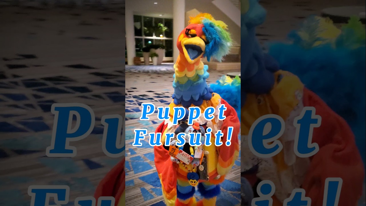 I Met Poppy Partridge from WELCOME HOME! ✨ | Cool Fursuit From Megaplex 2024