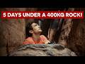 Man TRAPPED Under A 400kg Rock For 5 Days ALONE