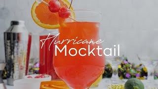 Hurricane Mocktail (non-alcoholic hurricane drink recipe)