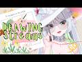 ‧₊☽「 DRAWING 」☾₊ Menggambar 9 Vtubers - PART 2【Vtuber ID】