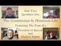 The Constitution in American Life - U5 Q1: Freedom of Speech and Student Rights
