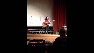 Me Performing Hundred Million Dollar Soul By Kate Voegele at the Winter Concert