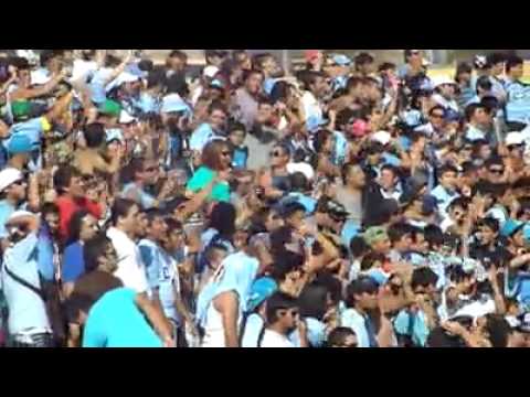 "la fiel del norte - huaso no te vayas a olvidar" Barra: Furia Celeste &bull; Club: Deportes Iquique